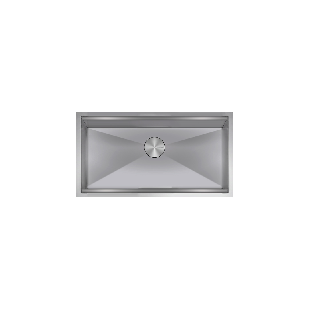 33" Single Bowl Undermount Workstation Kitchen Sink
