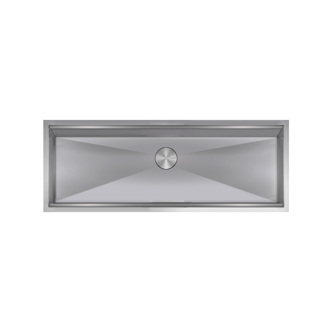 48" Single Bowl Undermount Workstation Kitchen Sink