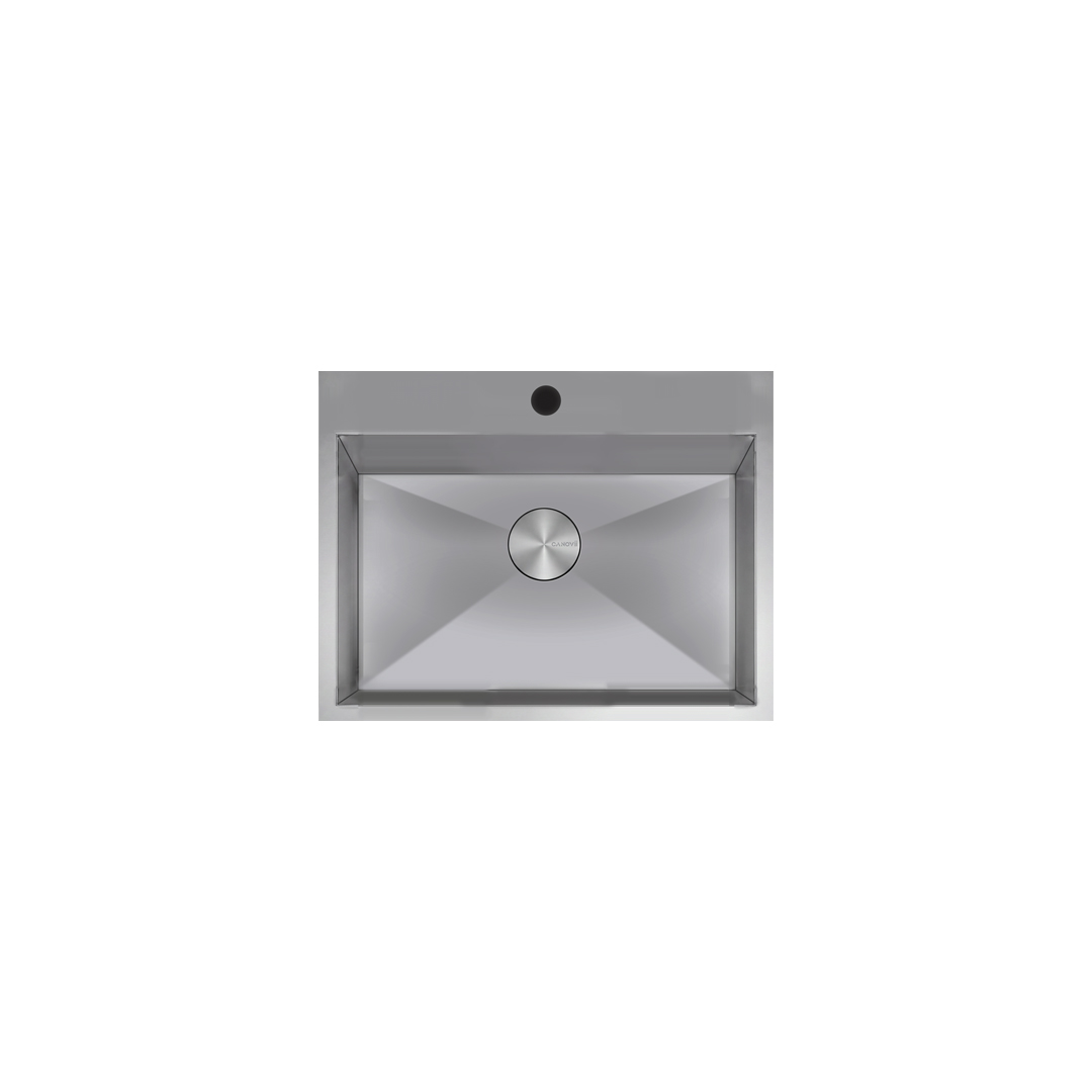 27" Single Bowl Top Mount Kitchen Sink