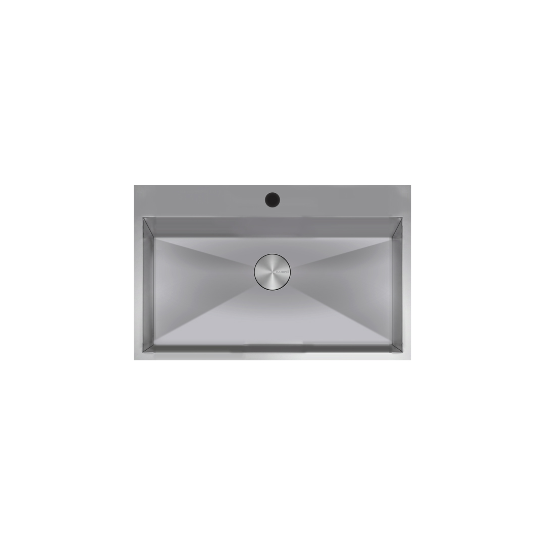 33" Single Bowl Top Mount Kitchen Sink