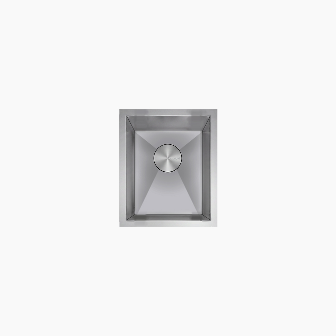 15" Single Bowl R0 Undermount Kitchen Sink