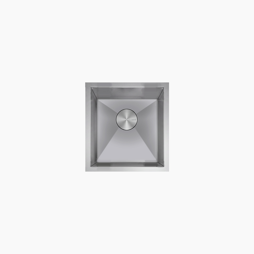 17" Single Bowl R0 Undermount Kitchen Sink