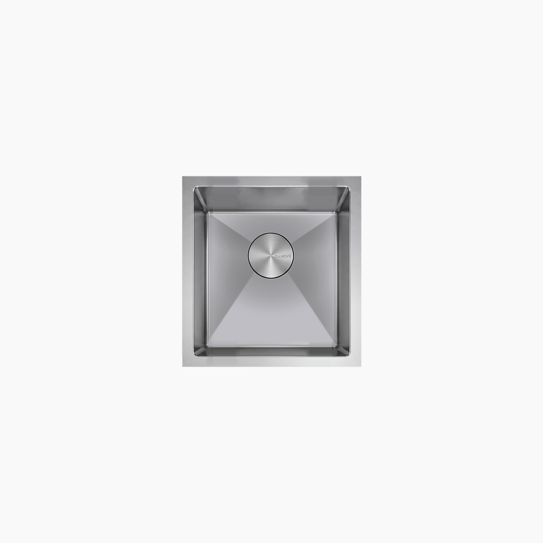 17" Single Bowl R10 Undermount Kitchen Sink