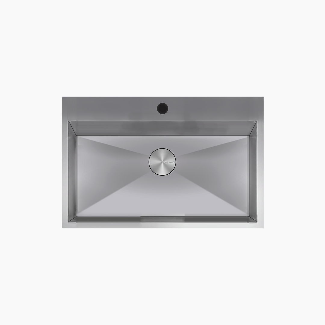 32" Single Bowl R0 Top Mount Kitchen Sink