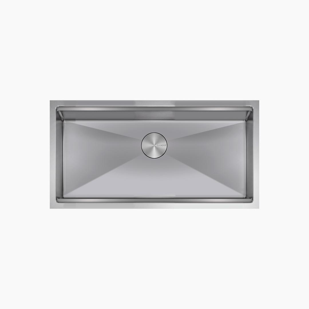 35" Single Bowl R10 Undermount Workstation Kitchen Sink